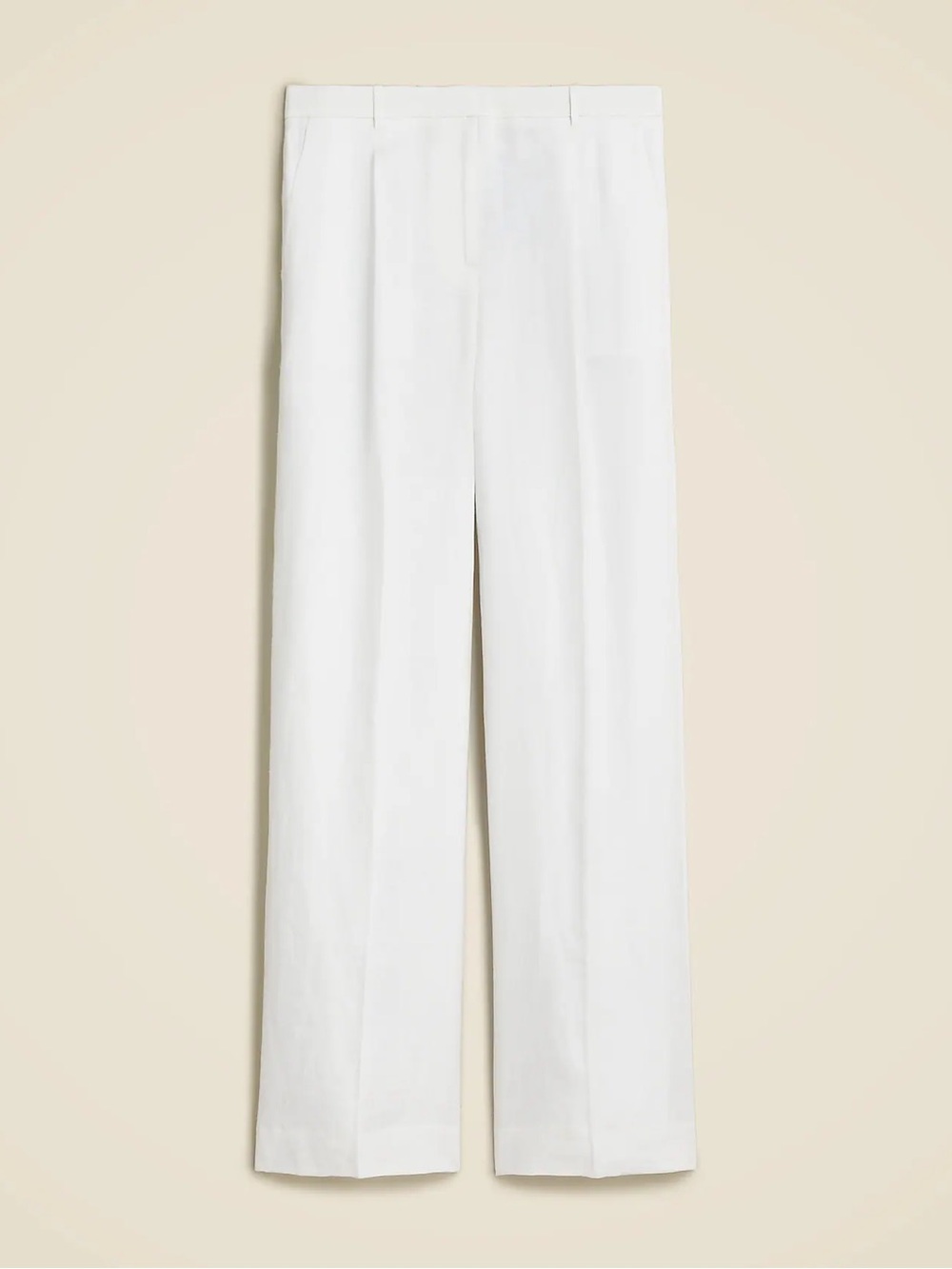 J. Crew Essential Wide-Leg Linen Pants